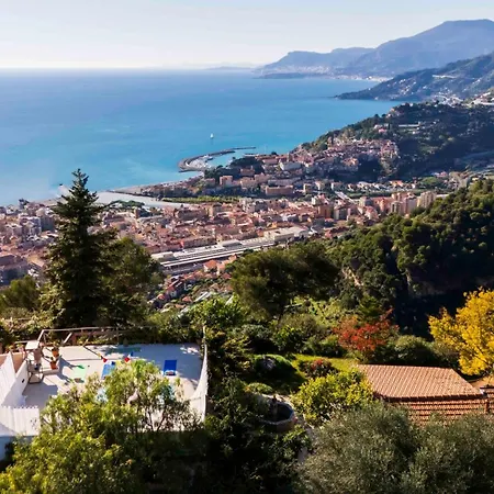 Villa Charlene - Pool, Peace, Jacuzzi And Ligurian Views Ventimiglia